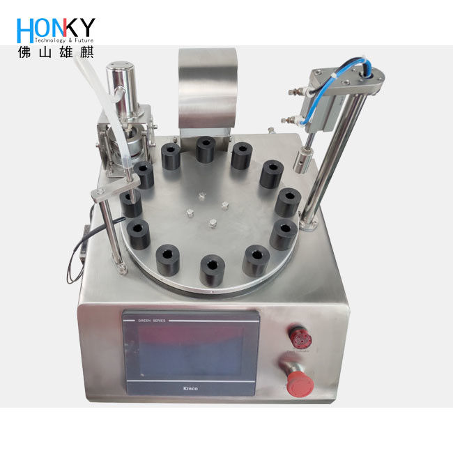 Hygienic 304 Stainless Steel Cap Pressing Machine with AC 220V 50-60Hz 550W Power for Small Bottles (60kg)