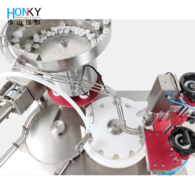 Машина для наполнения эфирного масла из нержавеющей стали емкостью 2-25 мл и система управления ПЛК для точной автоматизации