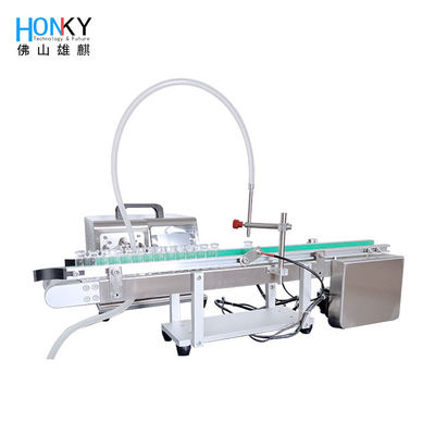 Высокоточная настольная машина для заполнения небольших флаконов, заполняющая на 60-80 PCS/MIN для медицинской или уходной жидкости