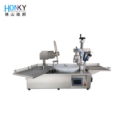 Полуавтоматическая 20 мл Essential Oil Filling And Capping Machine с высокоточным керамическим насосом